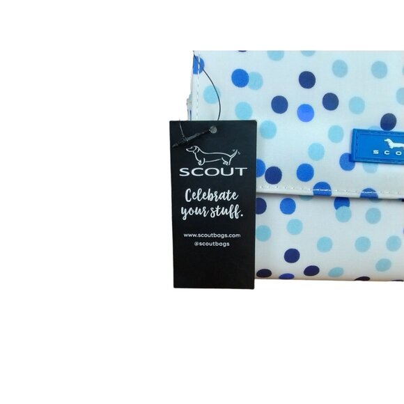 Scout Bags Decker Crossbody Bag Polka Party 7.25 x 4.5 inches New - Picture 13 of 13